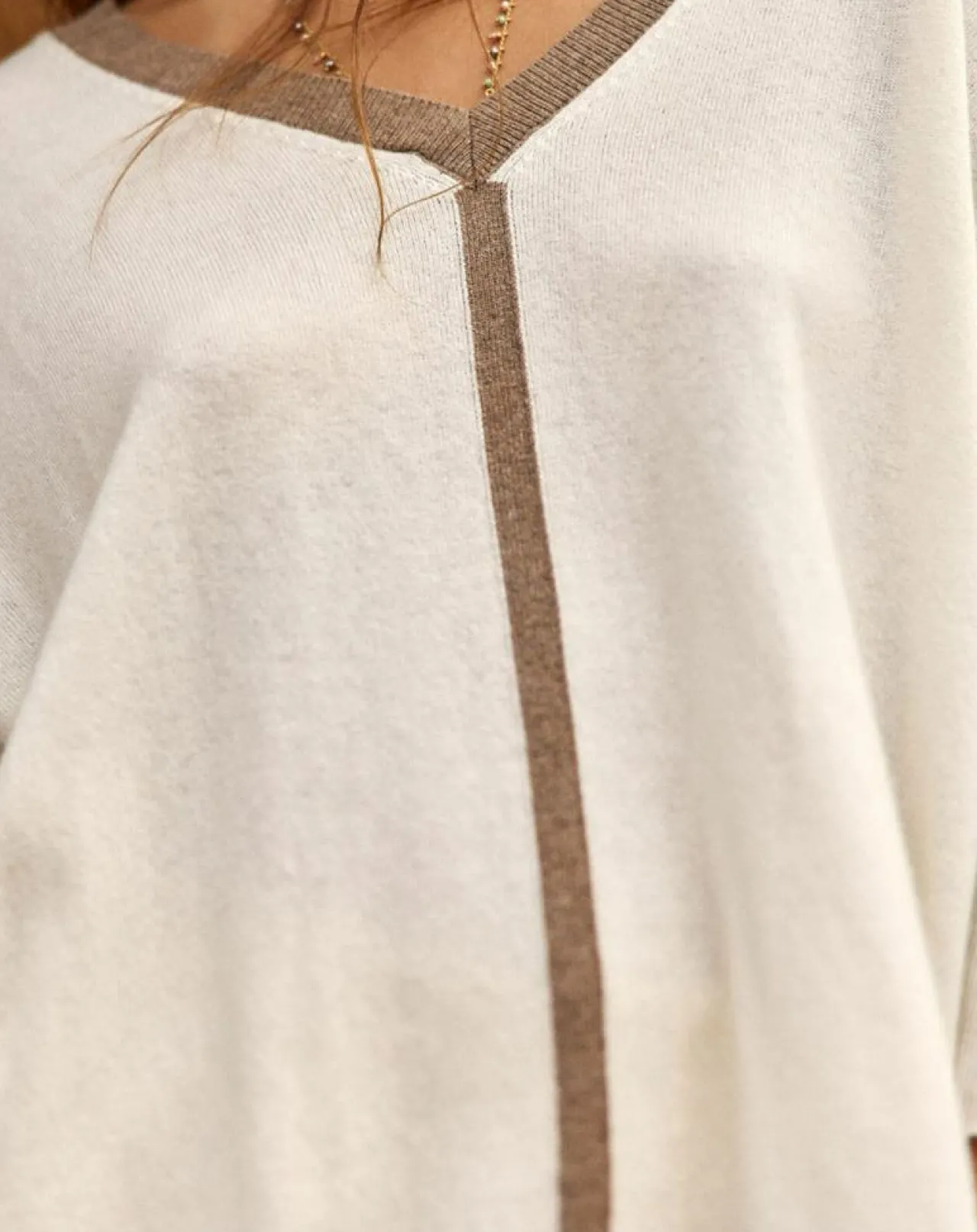 Pull en Laine mélangée Kelya écru