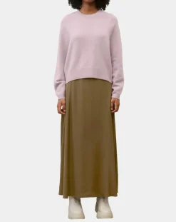 Pull en Laine mélangée manches raglans violet clair