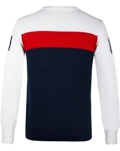 Pull en Laine mélangée Pascal blanc