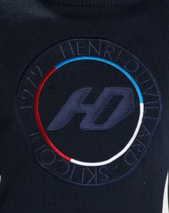 Pull en Laine mélangée Paul Hd bleu marine