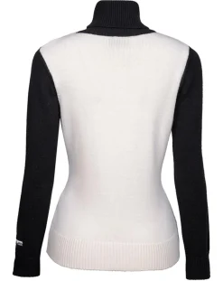 Pull en Laine mélangée Pauline Hd blanc/noir
