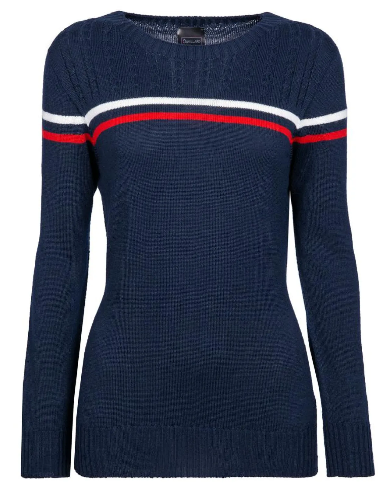 Pull en Laine mélangée Pomme bleu nuit