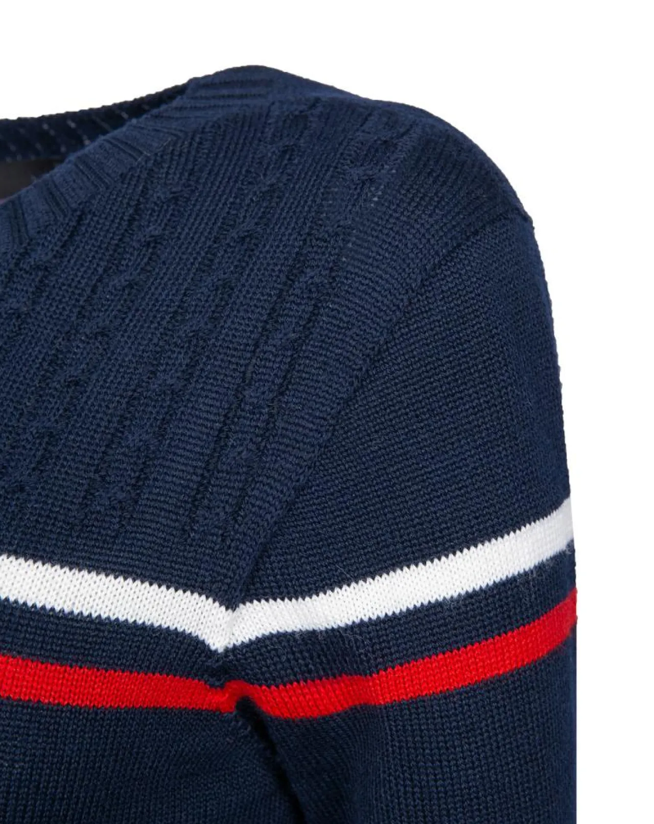 Pull en Laine mélangée Pomme bleu nuit