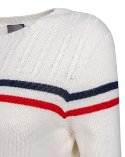 Pull en Laine mélangée Pomme blanc