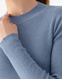 Pull en Laine mélangée Talitha bleu