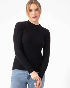 Pull en Laine mélangée Talitha noir