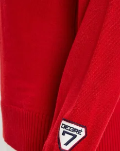 Pull en Laine mélangée Teilla rouge