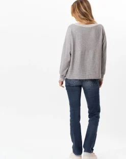 Pull Esmée gris chiné