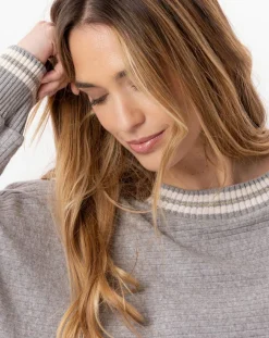 Pull Esmée gris chiné