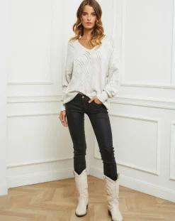 Pull Gabriella blanc