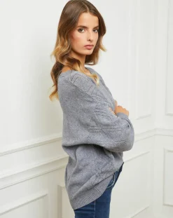 Pull Gabriella gris