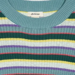 Pull Gemca rayé multicolore