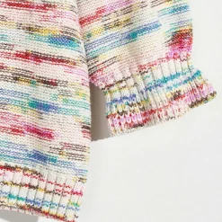 Pull Getxo tricoté multicolore