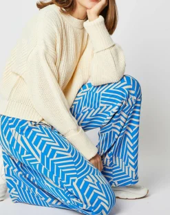 Pull Julie en Laine mélangée écru