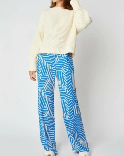 Pull Julie en Laine mélangée écru