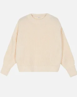 Pull Julie en Laine mélangée écru