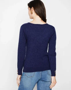 Pull Juliette bleu nuit