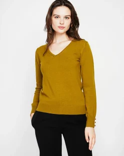 Pull Juliette vert olive