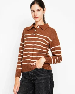 Pull Justine marron