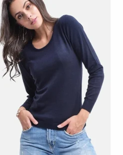 Pull Laure bleu nuit