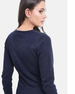Pull Laure bleu nuit