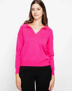 Pull Laurence fushia