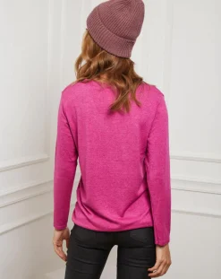 Pull Laury fushia