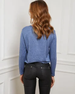 Pull Laury indigo