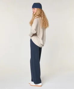 Pull Louve en Laine mélangée beige