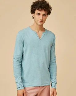 Pull Madden acier chiné