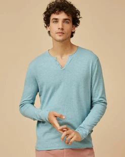 Pull Madden acier chiné