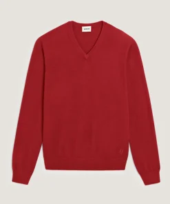 Pull Marvin 100% Laine rouge