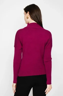 Pull Mathilde cerise