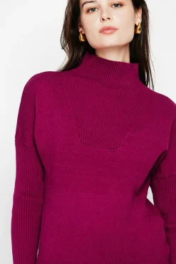 Pull Mathilde cerise