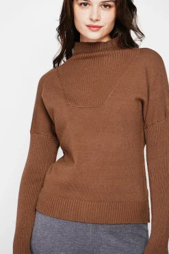 Pull Mathilde marron