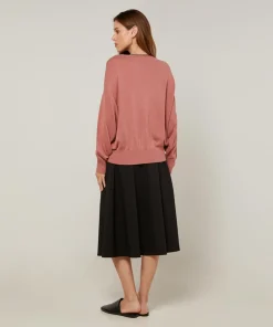 Pull Maximilienne en Laine mélangée bois de rose