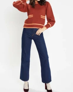 Pull Mouline chocolat