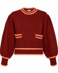 Pull Mouline chocolat