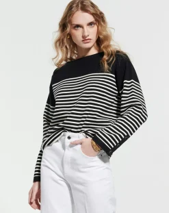 Pull Nautical rayures