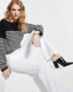 Pull Nautical rayures