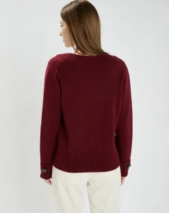 Pull Nin bordeaux