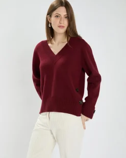 Pull Nin bordeaux