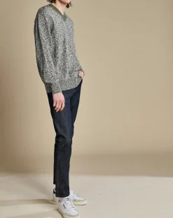 Pull Notka vert/noir