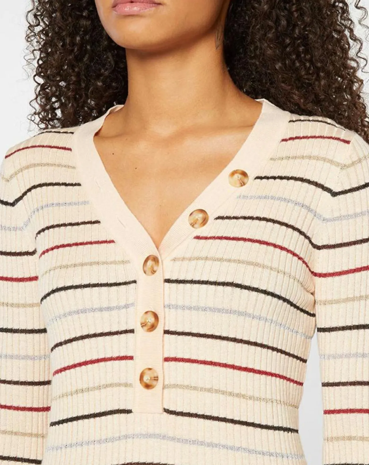 Pull Paos beige/multicolore