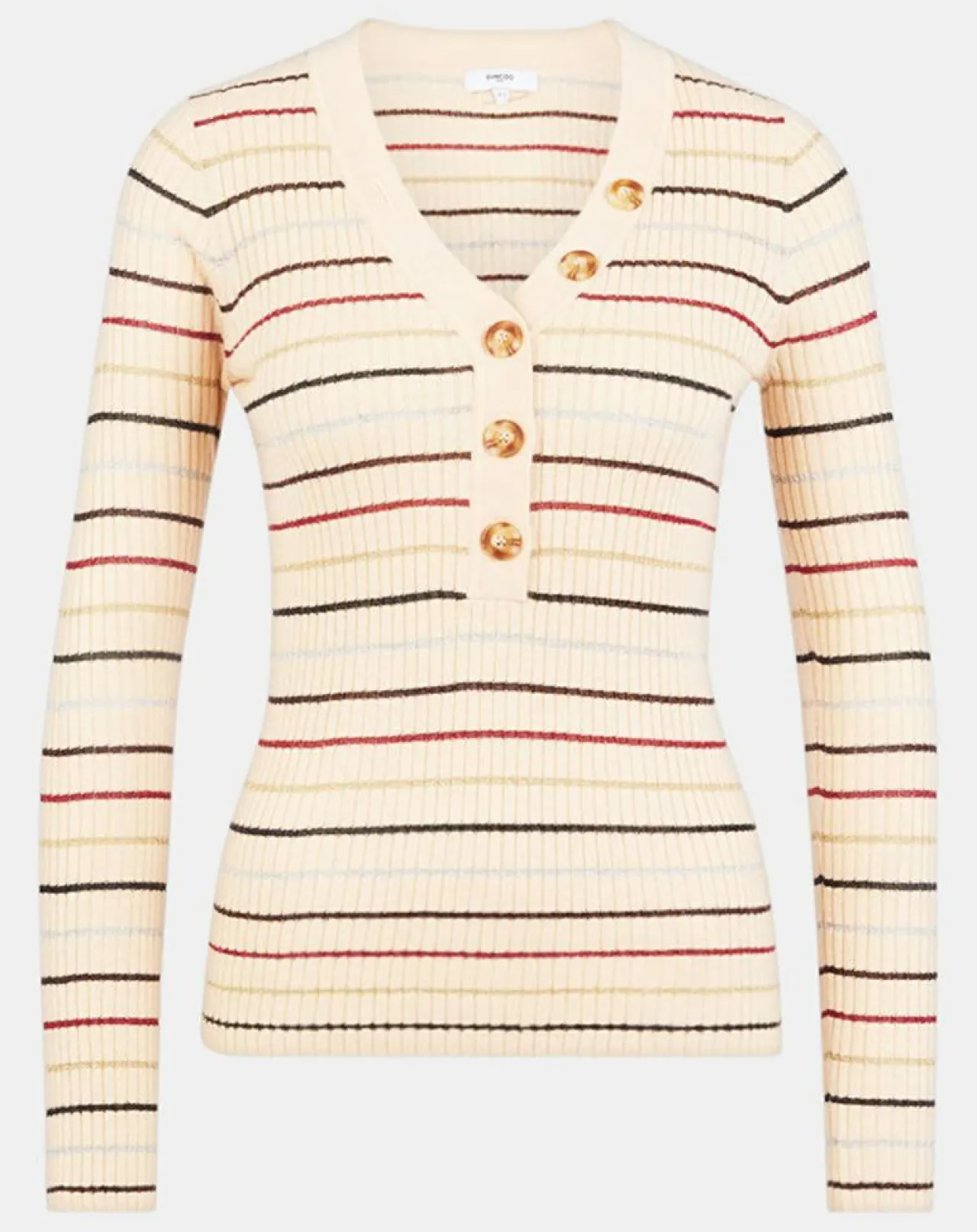 Pull Paos beige/multicolore