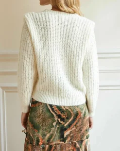 Pull Pauline écru