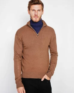 Pull Pierre marron