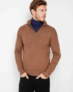 Pull Pierre marron