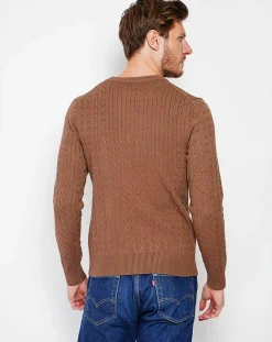 Pull Pierre marron