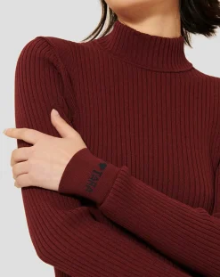 Pull Prudie bordeaux